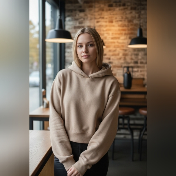 SWS Tops - NWOT SWS The Perfect Crop Hoodie